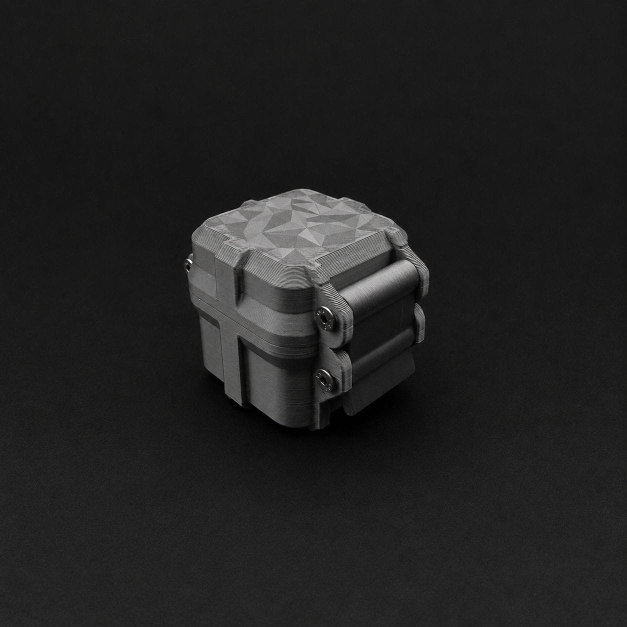 High-tech compact device with textured surface and metal accents for advanced laboratory use.